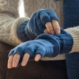 Bar Island Fingerless Gloves