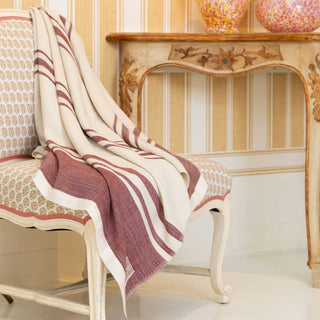 Casa Branca x Swans Island Branca Stripe Grande Throws