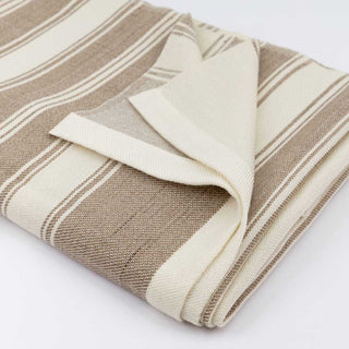 Casa Branca x Swans Island Branca Stripe Throws
