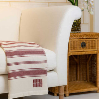 Casa Branca x Swans Island Branca Stripe Throws