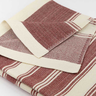 Casa Branca x Swans Island Branca Stripe Throws