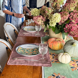 Fringed Linen Placemat