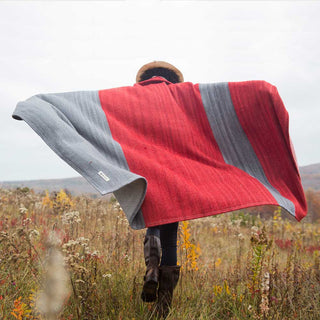 Rangeley Organic Wool & Cotton Throw Blanket