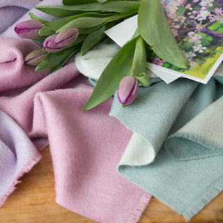 Reversible Suri Alpaca Scarf