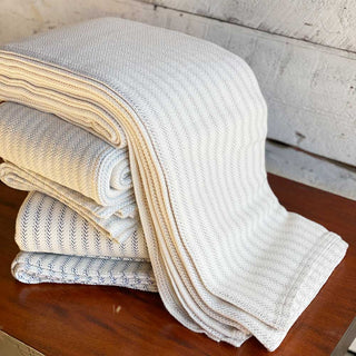 Cotton Ticking Blanket
