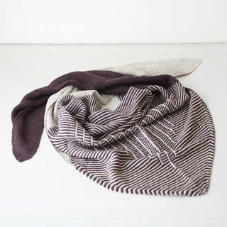 Triangle Knit Shawl