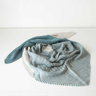 Triangle Knit Shawl