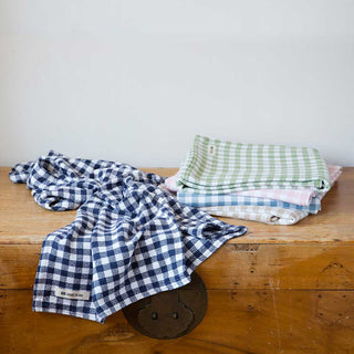 Gingham Check Baby Blankets