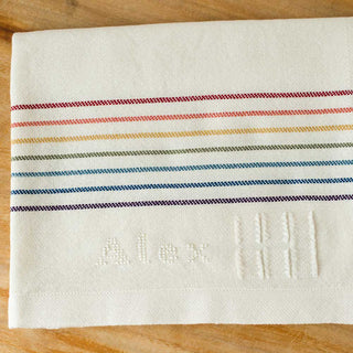 Double Rainbow Baby Blanket