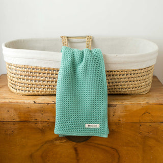 Soft Cotton Waffle Weave Baby Blanket