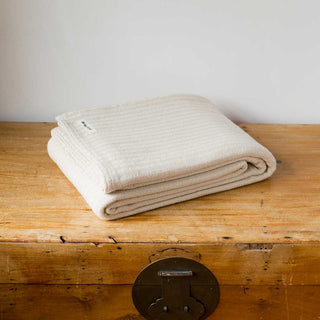 Cashmere Mini-Cable Blankets