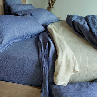 Chambray Linen Sheet Set