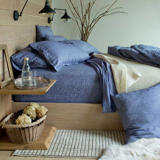 Chambray Linen Sheet Set
