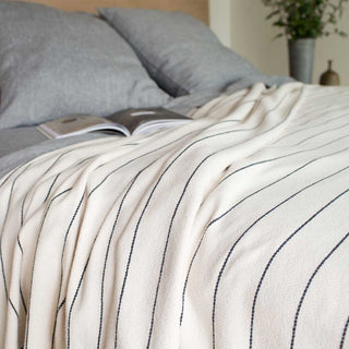 American Cotton Pinstripe Blanket