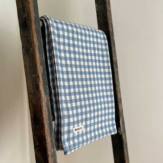 Gingham Check Cotton Throw