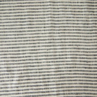 Thin Black Stripe Linen Placemats