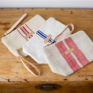 Linen Travel Pouch