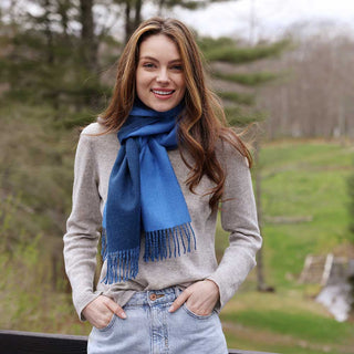 Reversible Alpaca Scarf
