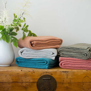 Cotton Waffle Throw