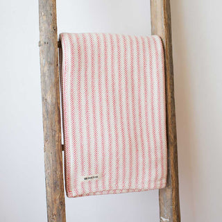 Cotton Ticking Throw