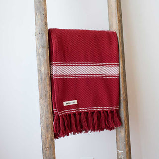 Summer Twill Stripe Throw
