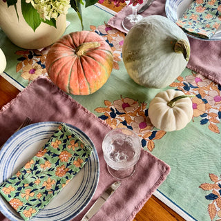 Dia Block Printed Table Runner