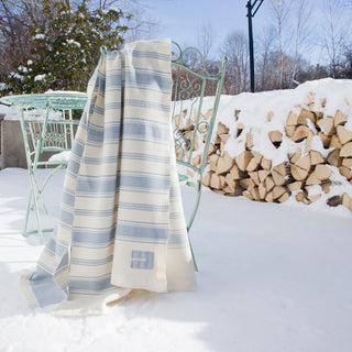 Casa Branca x Swans Island Branca Stripe Throws