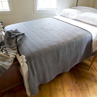 Acadia Organic Wool & Cotton Bed Blanket