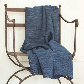 Acadia Organic Wool & Cotton Throw Blanket