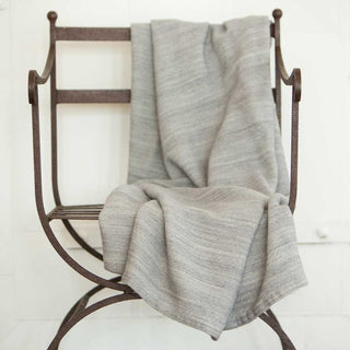 Acadia Organic Wool & Cotton Throw Blanket