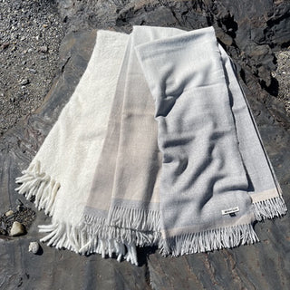 Andean Alpaca Ombré Throw