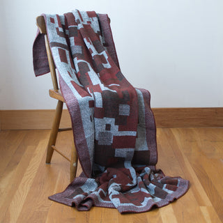 Artisanal Upcycled Patchwork Throw #22