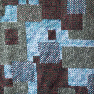 Artisanal Upcycled Patchwork Throw #23