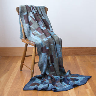 Artisanal Upcycled Patchwork Throw #23