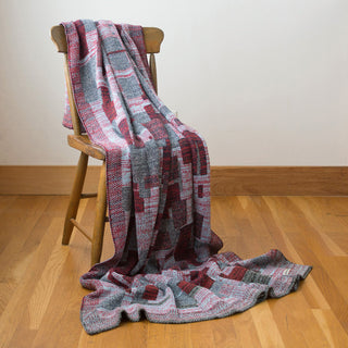 Artisanal Upcycled Patchwork Throw #28