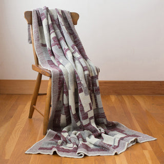 Artisanal Upcycled Patchwork Throw #29