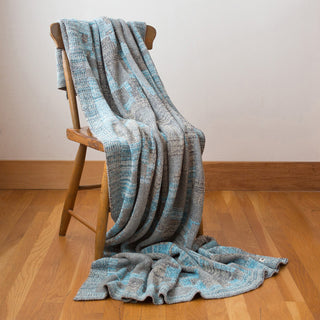 Artisanal Upcycled Patchwork Throw #32