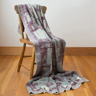 Artisanal Upcycled Patchwork Throw #34