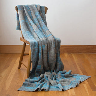 Artisanal Upcycled Patchwork Throw #36