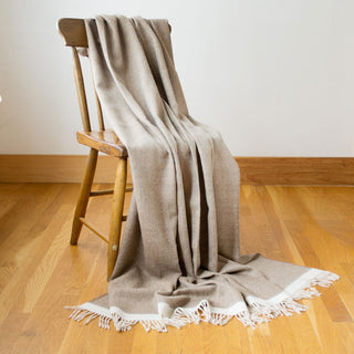 Andean Alpaca Ombré Throw