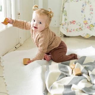 Regatta Organic Wool & Cotton Baby Blanket