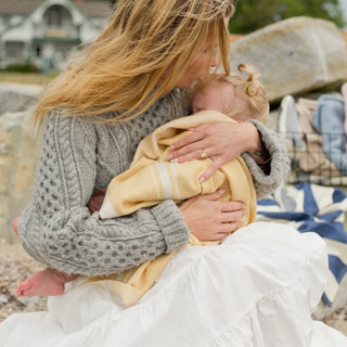 Modern Grace Handwoven Baby Blankets
