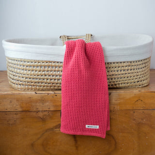 Soft Cotton Waffle Weave Baby Blanket