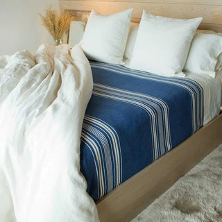 Heirloom Stripe American Cotton Blanket
