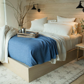 Marled American Cotton Bed Blanket