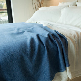 Marled American Cotton Bed Blanket
