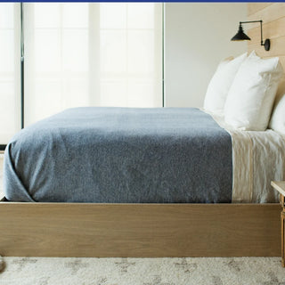 Marled American Cotton Bed Blanket