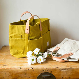Canvas Construction Tote Bags