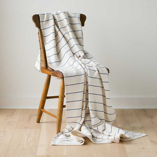 American Cotton Pinstripe Throw