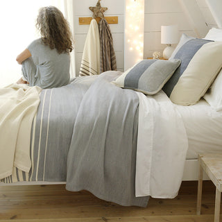 Penobscot Organic Merino Wool & Cotton Blanket